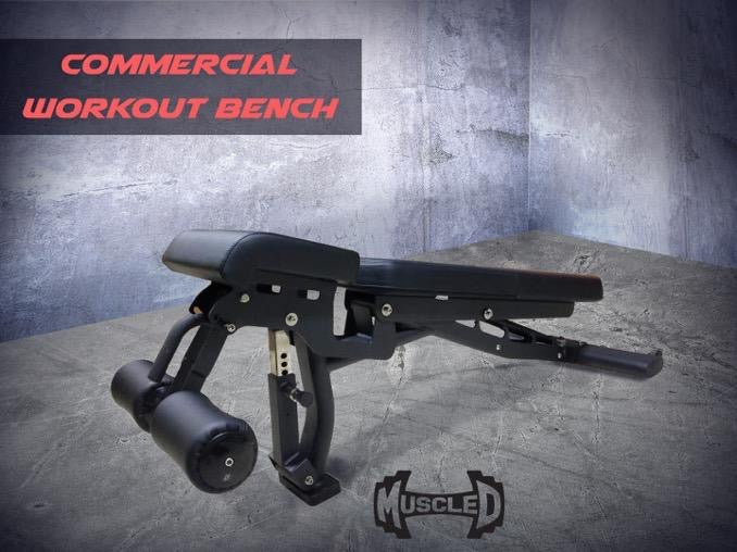 Muscle D Flat Incline Decline Bench