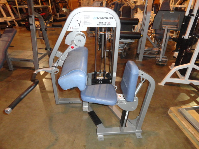 Nautilus Nitro Preacher Curl S3PC