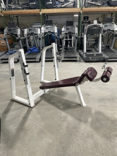 Precor Icarian Olympic Decline Bench Press Model 411