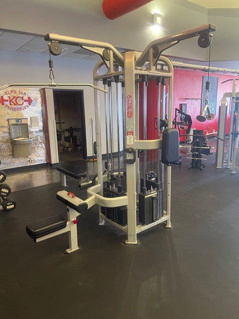 Star Trac 5 Stack Jungle Cable Crossover/Lat Pulldown/Low Row/High Pull