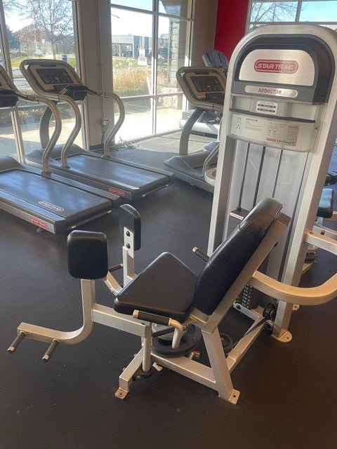 Star Trac Abductor and Star Trac Adductor Impact Series (2 machines)