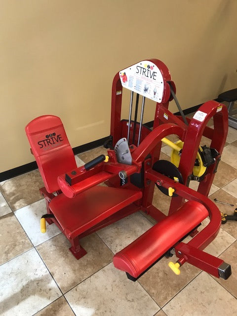 Strive Fitness Seated Leg Curl & Seated Leg Extension Machines