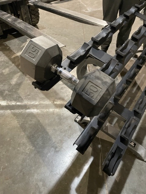TKO 2 Tier Dumbbell Rack
