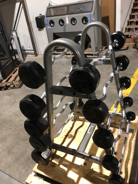 Troy Barbell Set w/ Rack 20-110lbs BRAND NEW