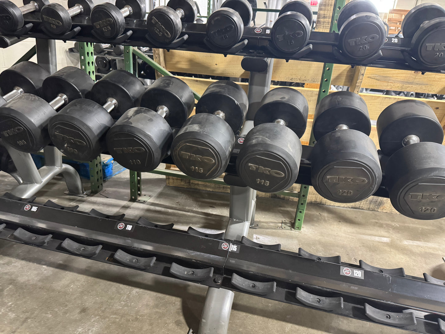 TKO Dumbbells 10-120