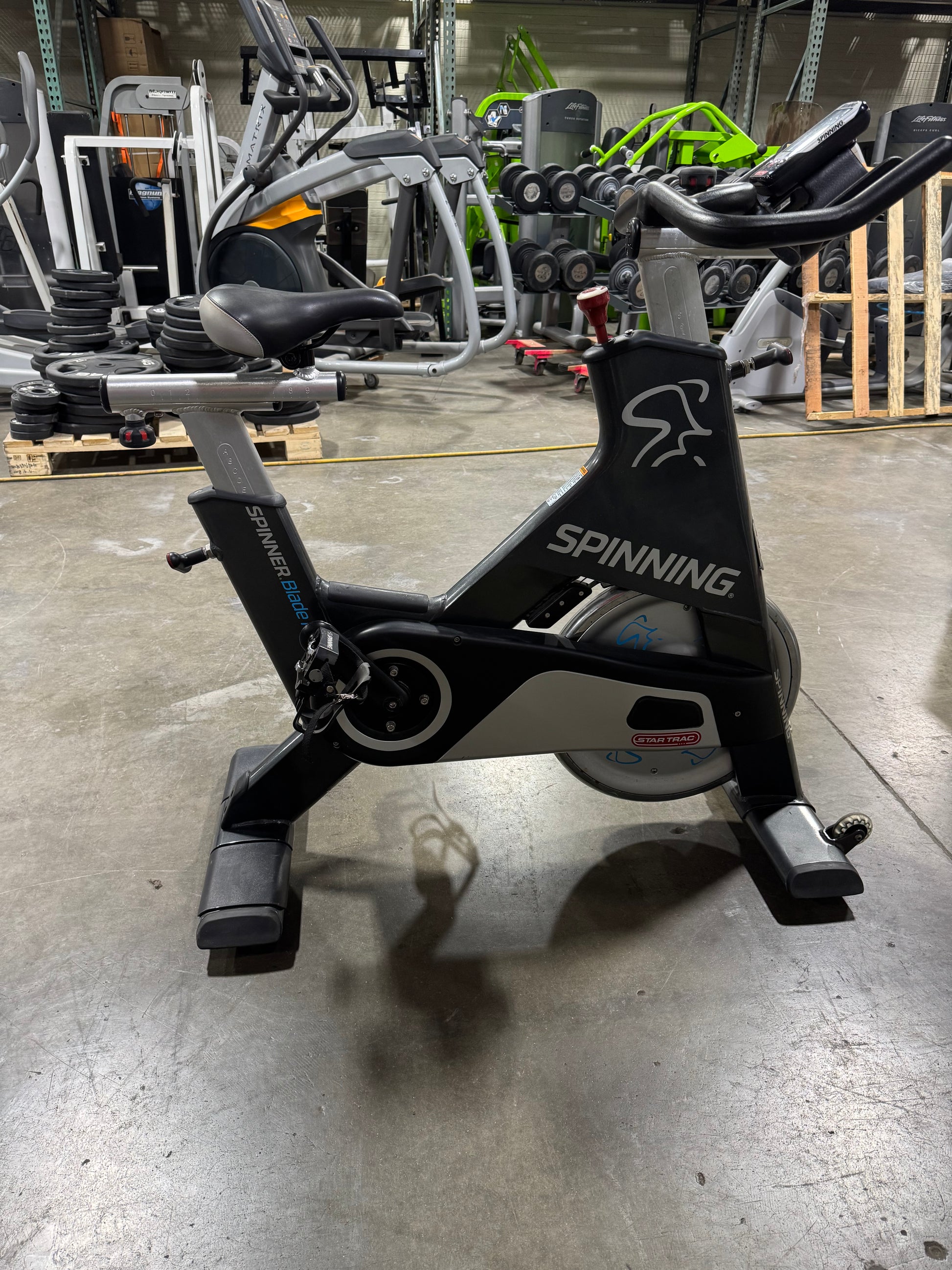 Star Trac Blade Ion Spin Bike – Midwest Used Fitness Equipment Star Trac Blade Ion Spin Bike – Midwest Used Fitness Equipment