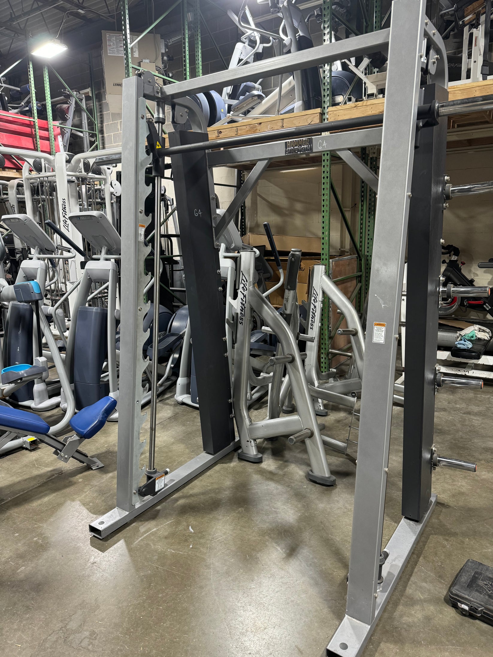 Hammer Strength Smith Machine Midwest Used Fitness Equipment