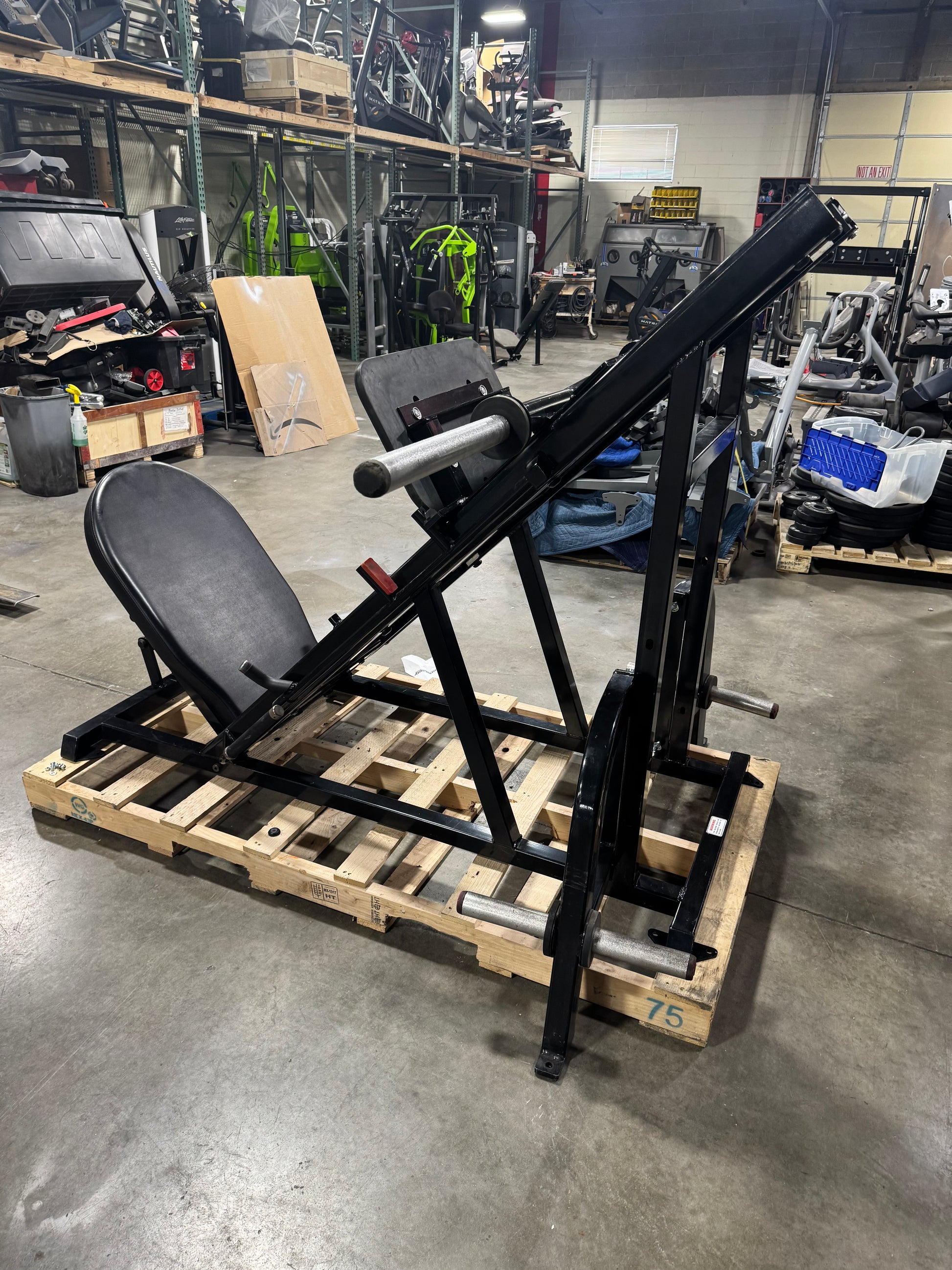 Star Trac Brand Flex Fitness 45 Degree Linear Leg Press PL45 – Midwest Used Fitness Equipment