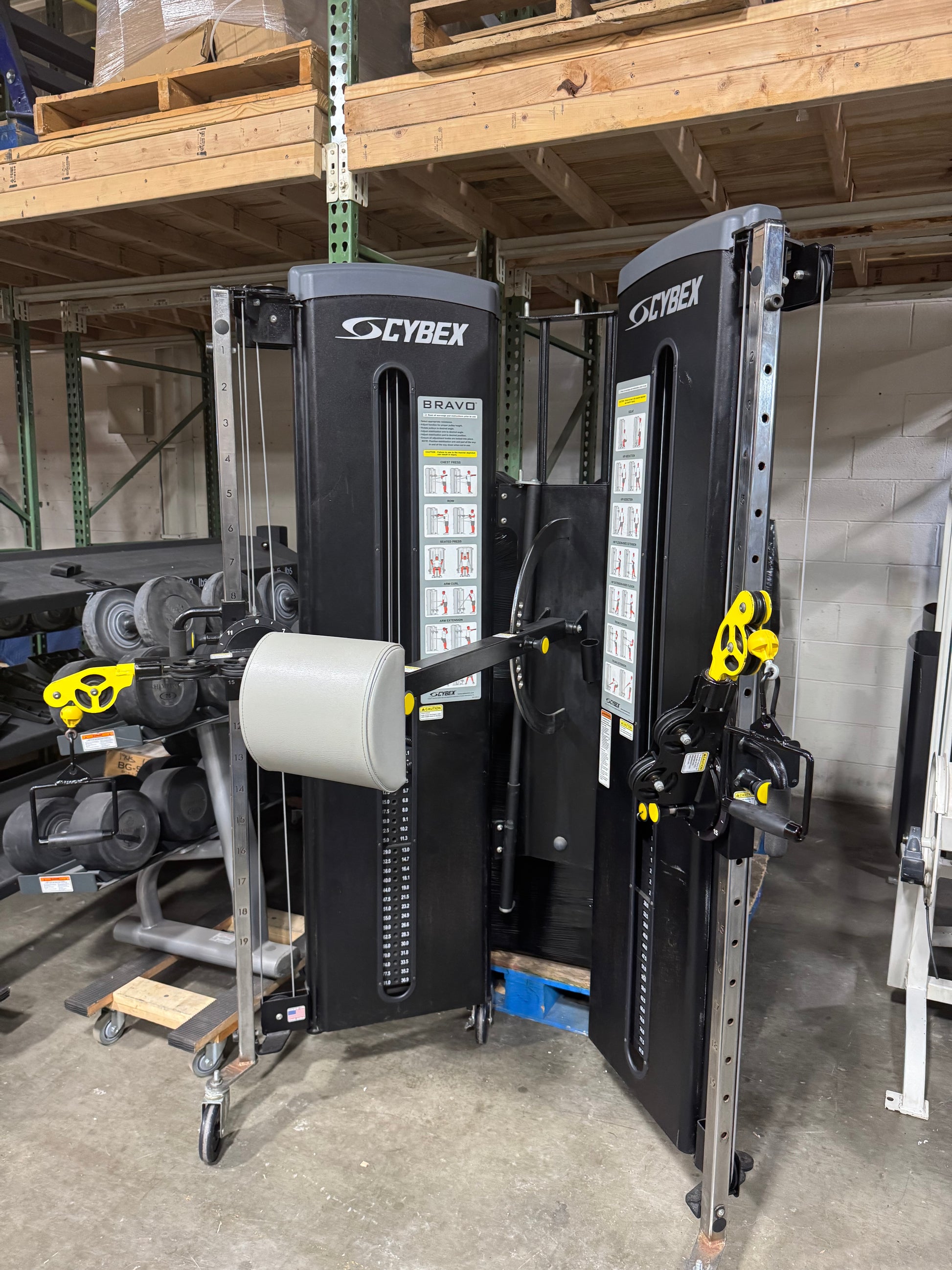 cybex bravo functional trainer Cybex Bravo 360 Functional Trainer – Midwest Used Fitness Equipment