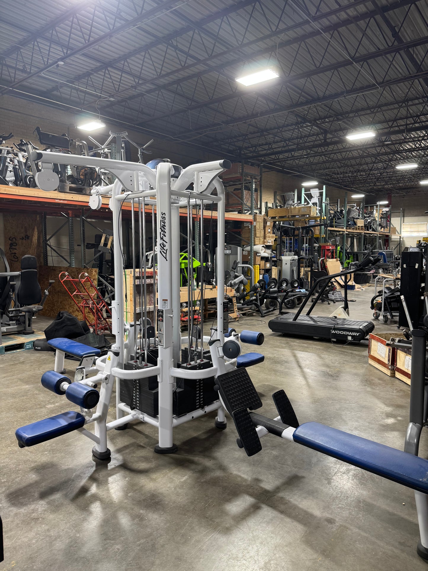 Life Fitness MJ4 Lat Pulldown/Dual Pulley Lat Pulldown/Low Row/Dual Pulley Low Row