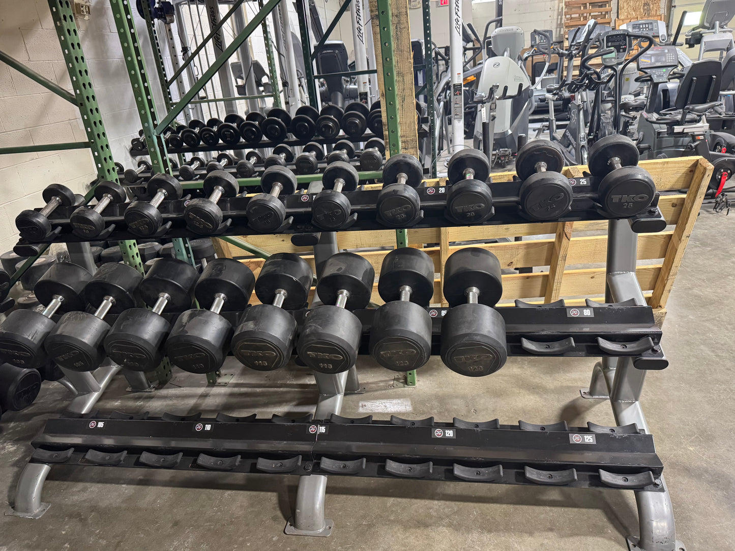 TKO Dumbbells 10-120