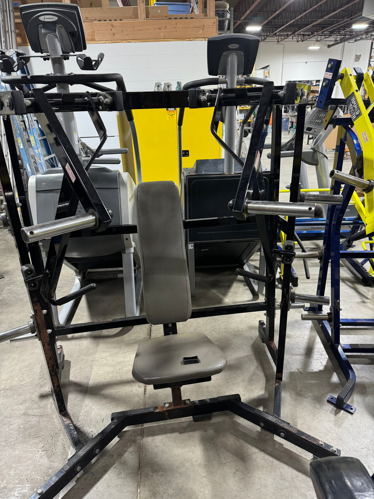 Iso Machine Wide Hammer Strength Iso Wide Chest Press ILWC – Midwest Used Fitness Equipment