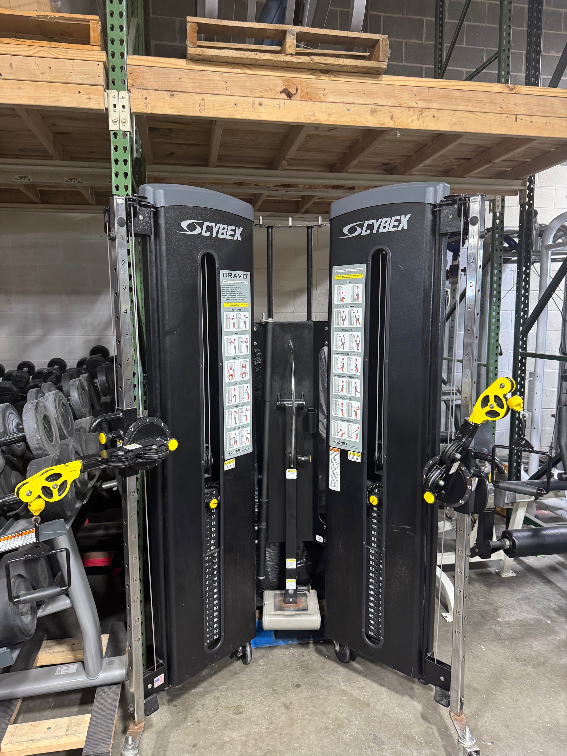 used cybex Cybex Bravo 360 Functional Trainer – Midwest Used Fitness Equipment