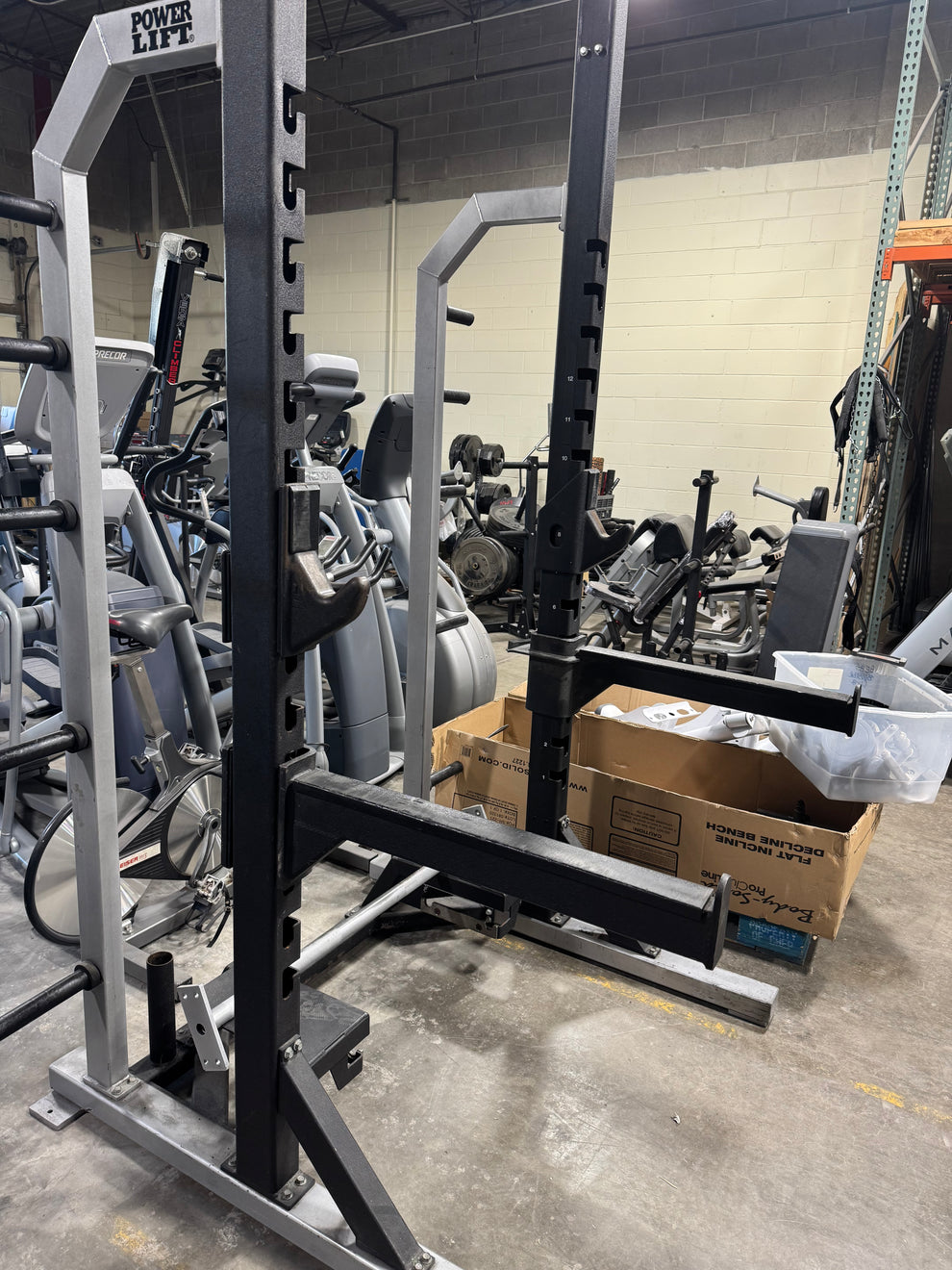 Power Lift Half Rack 8.5ft tall – Midwest Used Fitness Equipment