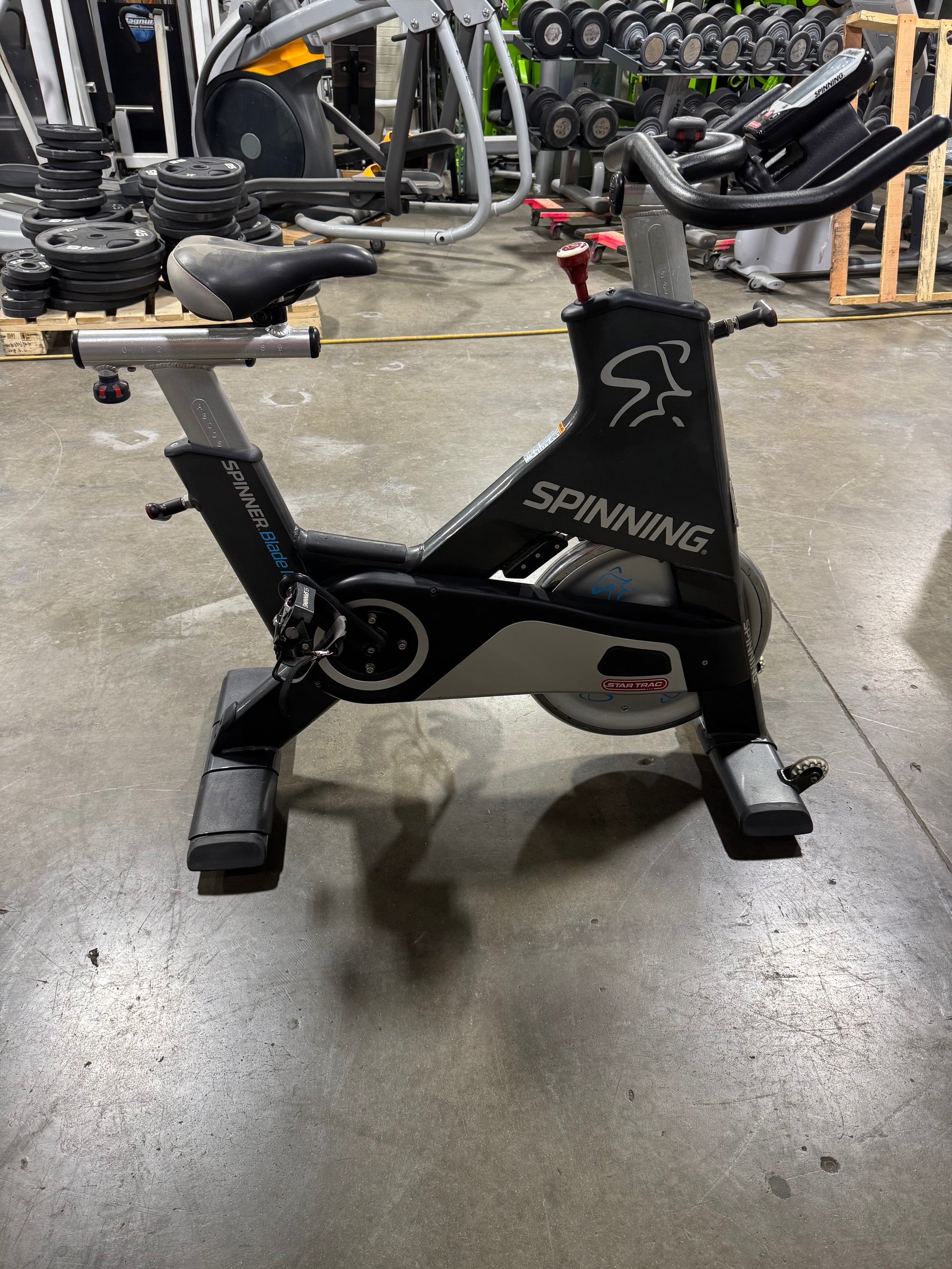 used stationary bicycles Star Trac Blade Ion Spin Bike – Midwest Used Fitness Equipment