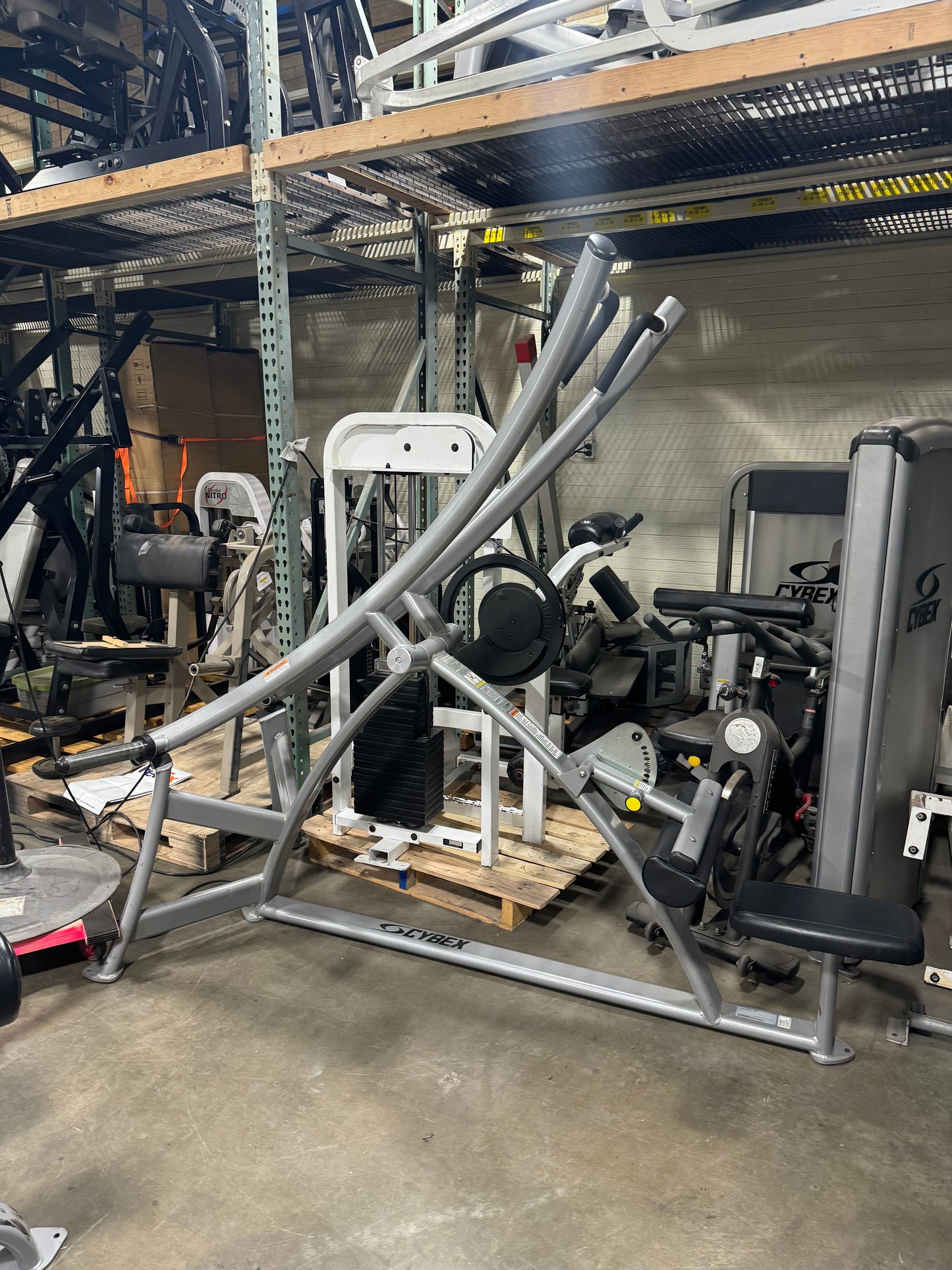 Cybex Pulldown Diverging 16070/Cybex Chest Press 16080/Cybex Incline Chest Press 16190/Cybex Overhead Press 16101