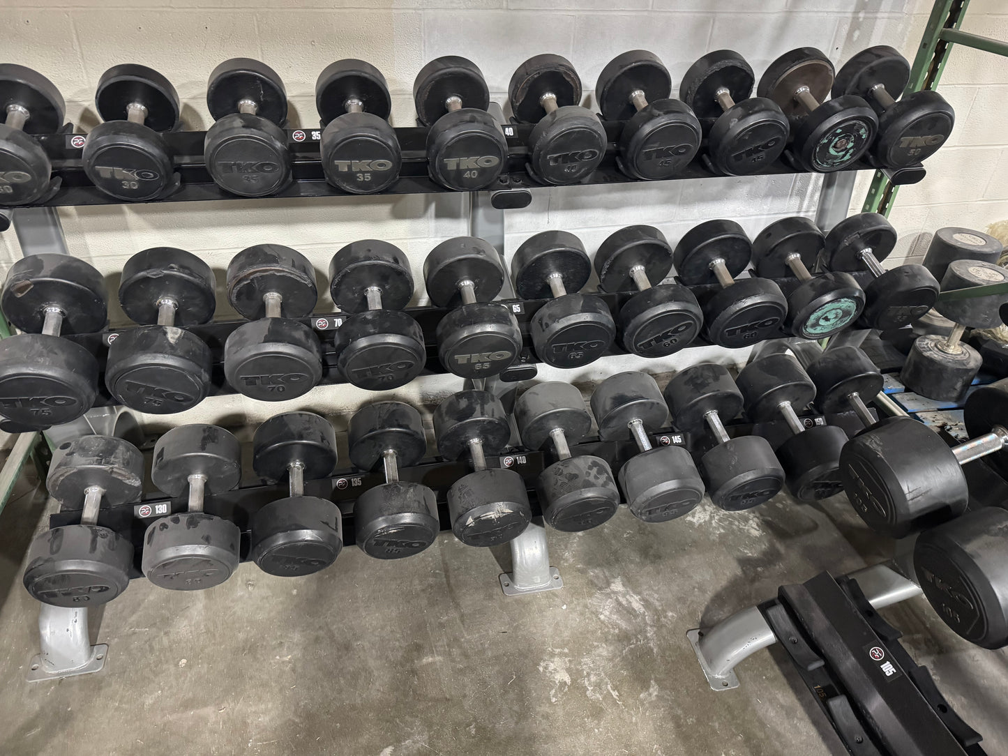 TKO Dumbbells 10-120