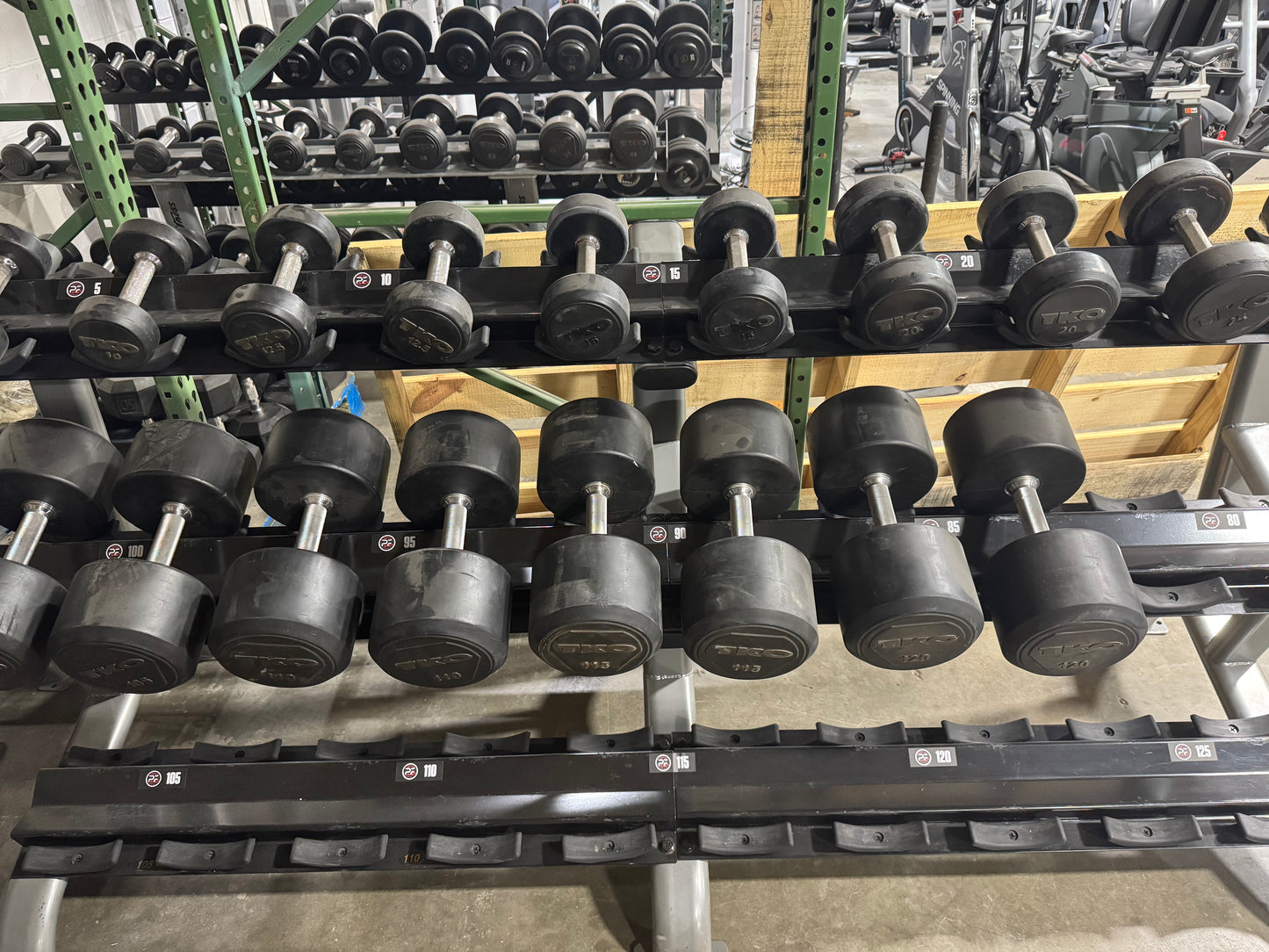 TKO Dumbbells 10-120