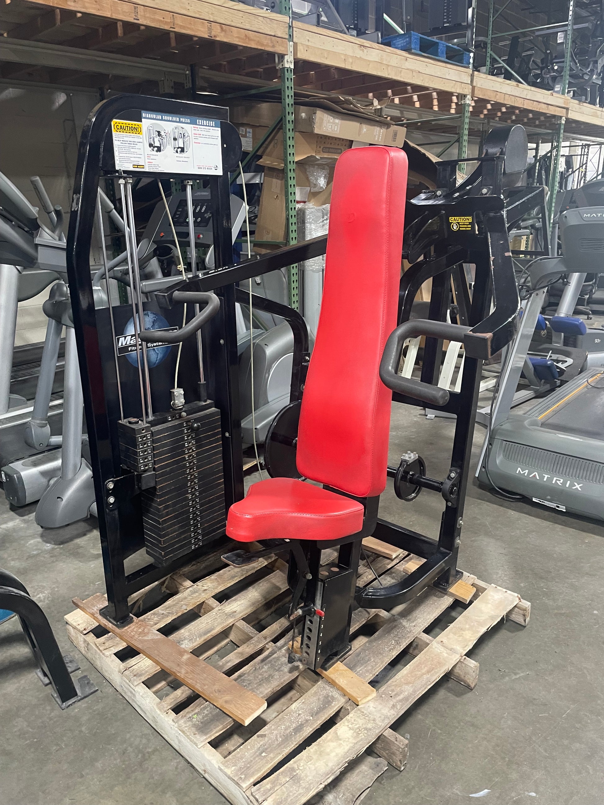 Magnum Biangular Shoulder Press – Midwest Used Fitness Equipment