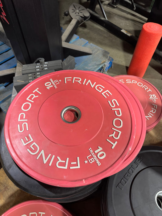 Fringe Sports Bumper Plates 310lb set