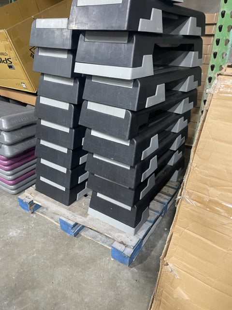 Reebok Step Risers Stackable Reebok Aerobic Step w/ riser – Midwest Used Fitness Equipment