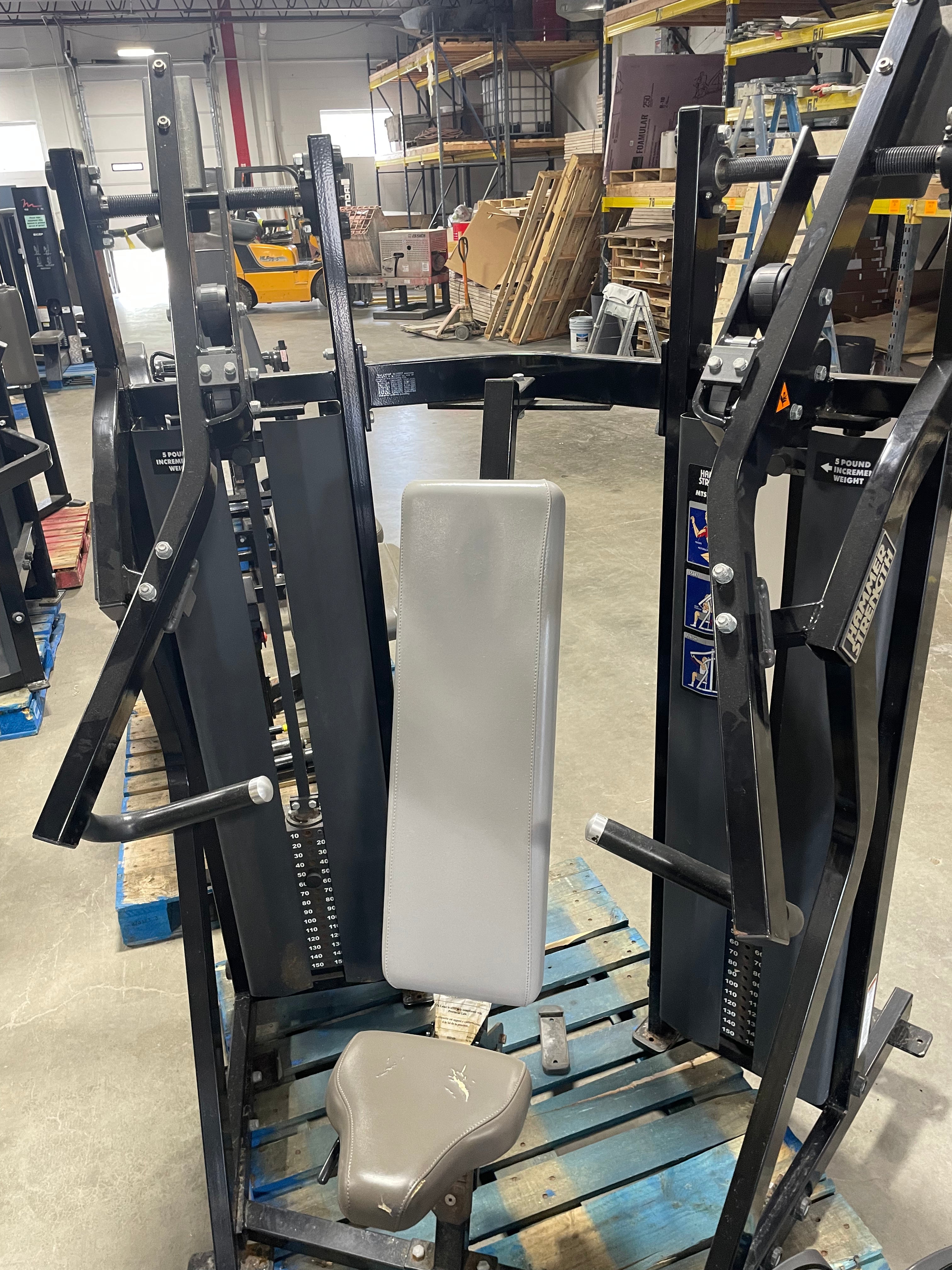 Mts Back Machine Hammer Strength MTS Chest Press – Midwest Used Fitness Equipment