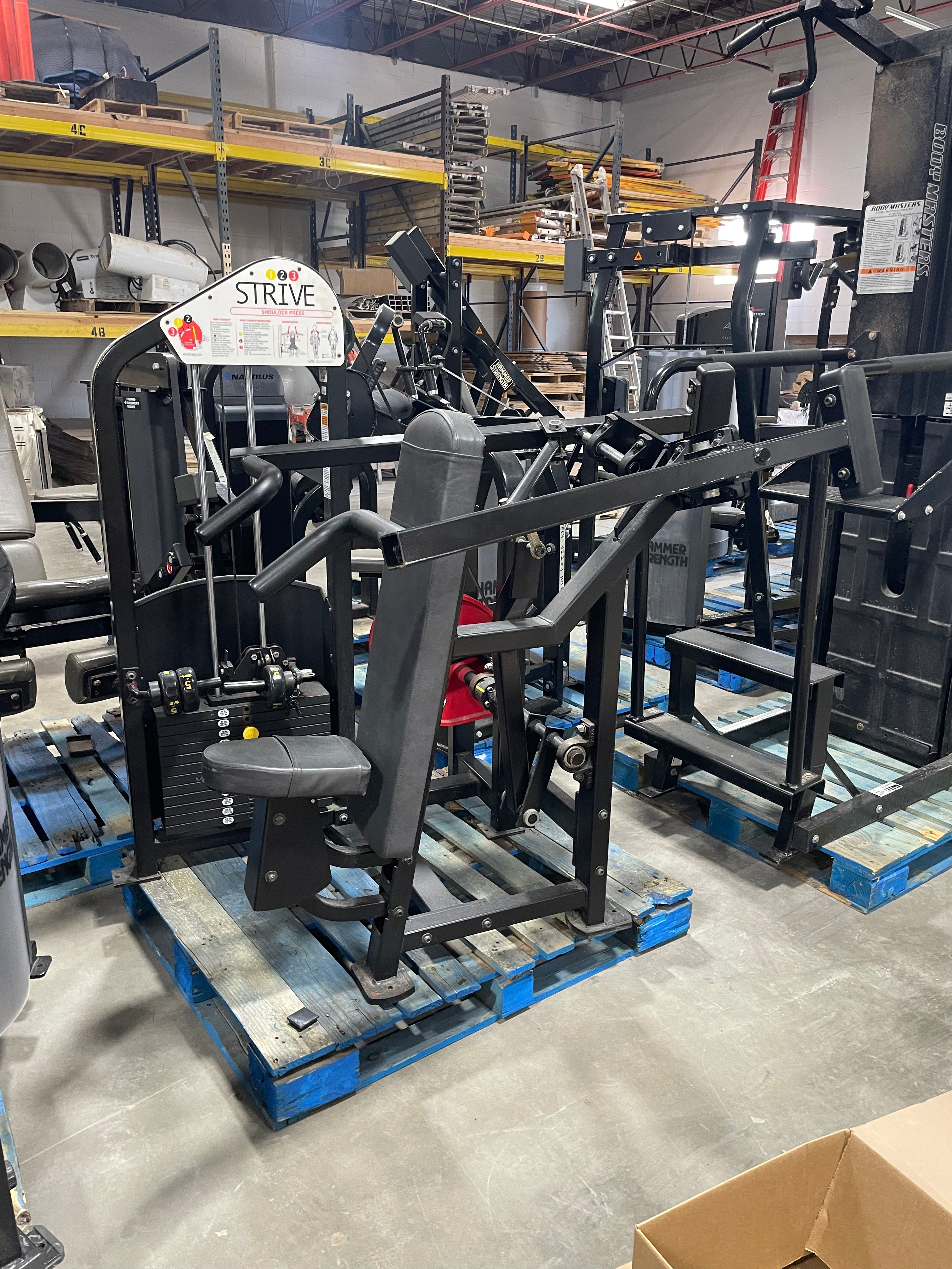 Strive Fitness Shoulder Press S-103 Smart Strength Line – Midwest Used ...