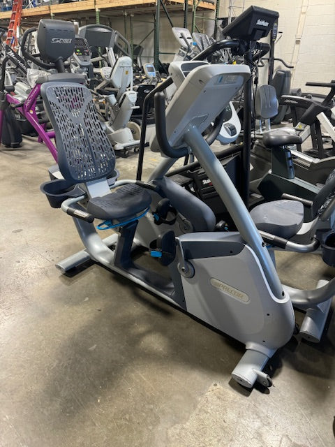 Precor recumbent bike on sale used