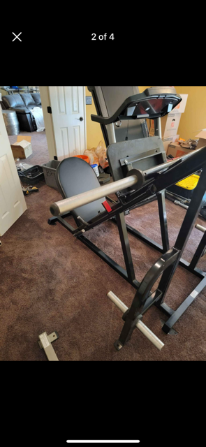Star Trac Brand Flex Fitness 45 Degree Linear Leg Press PL45 Midwest Used Fitness Equipment