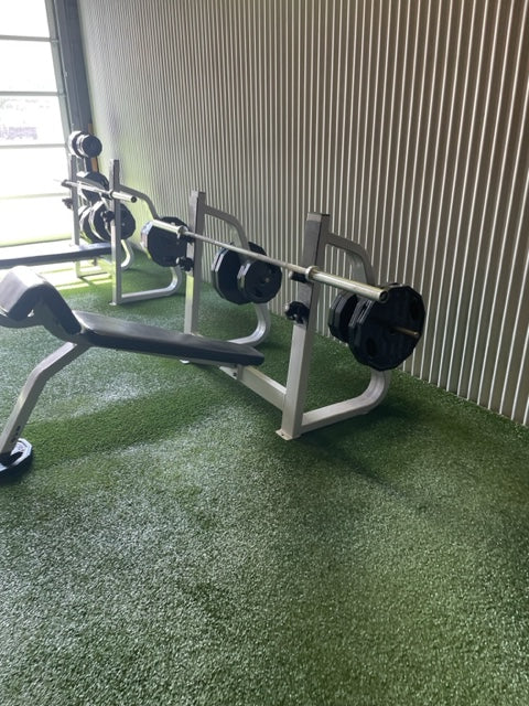 Precor Icarian Olympic Decline Bench Press Model 411