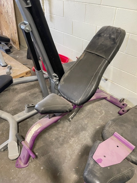 Cybex Adjustable Bench Decline to 90 degrees