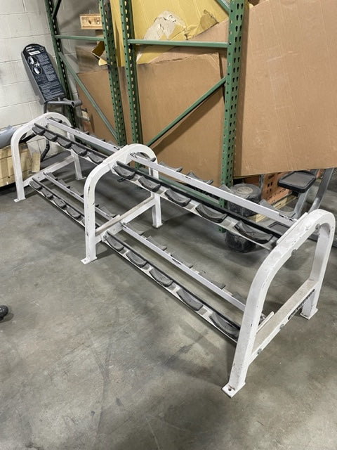 Nautilus 2 tier Dumbbell Rack