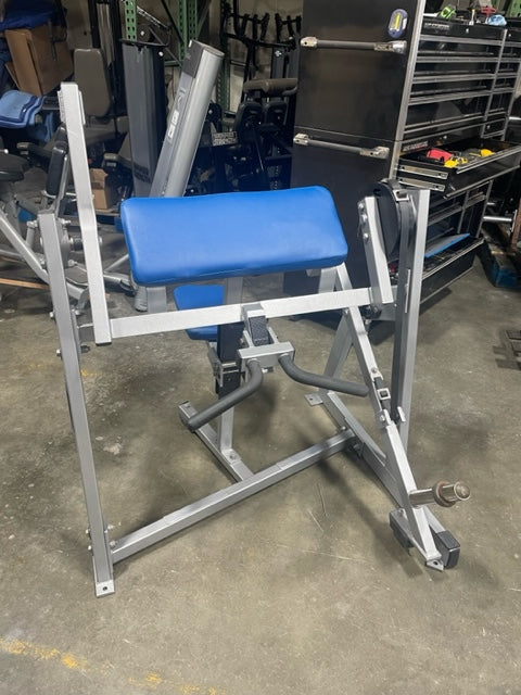 Hammer Strength PL-BI Plate-Loaded Seated Bicep