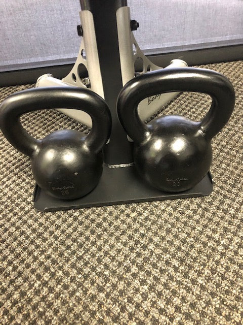 BIONIC BODY Soft Body Kettlebell 13.5kg / 30lb – Large Easy Grip Ergonomic Handle, Vinyl, Home Fitness