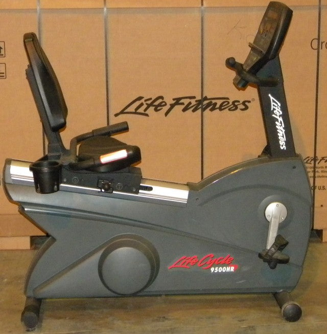 Life Cycle by Life Fitness LC9500HR Recumbent Bike