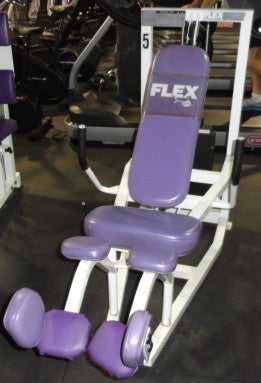 Flex Fitness Selectorized Abductor, Abductor, Glute Flexor, Iso-lateral Leg Press