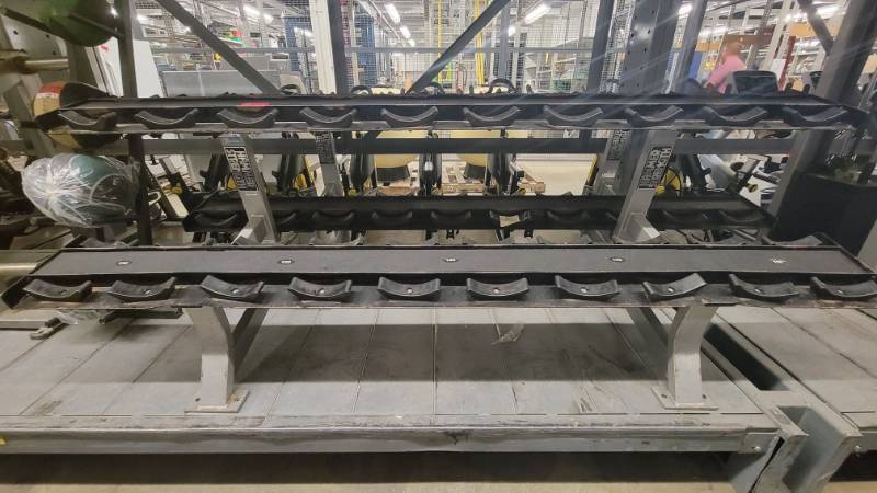 Hammer Strength 2 Tier Dumbbell Rack – Midwest Used Fitness Equipment