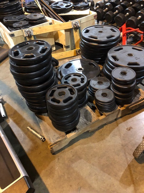 Intek Urethane Coated Olympic Weight Plates 900lbs