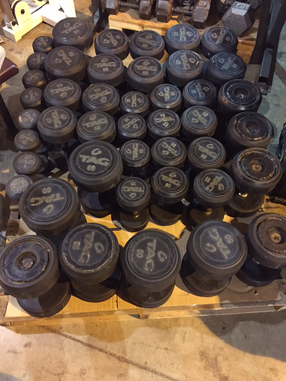Tag Dumbbell Set 5-50lbs