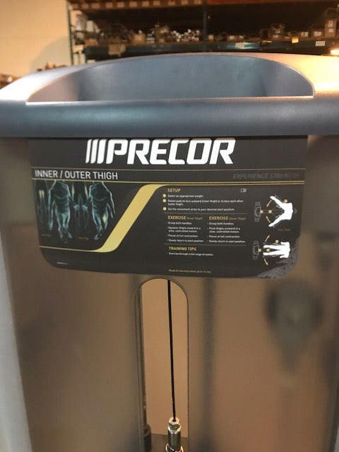 Precor Inner Machine Precor Discovery Abductor Adductor Inner/Outter Thigh – Midwest Used ...