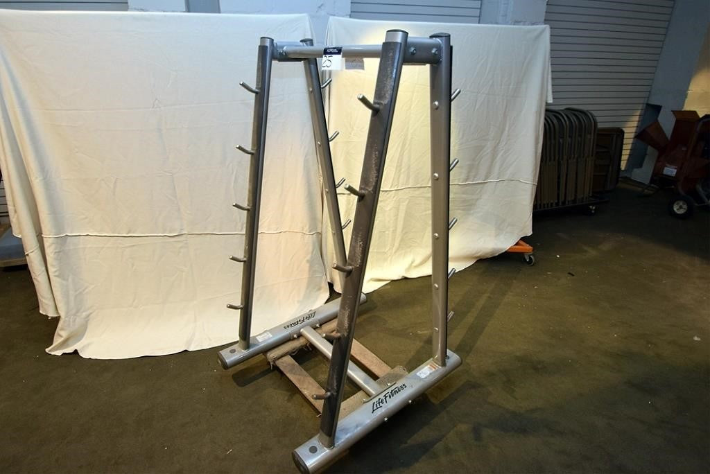 Life Time Platform Rack Life Fitness Signature Series Barbell Rack – Midwest Used Fitness Equipment