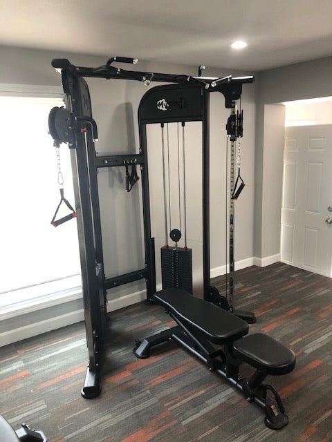 Muscle D Fitness Functional Trainer 88"