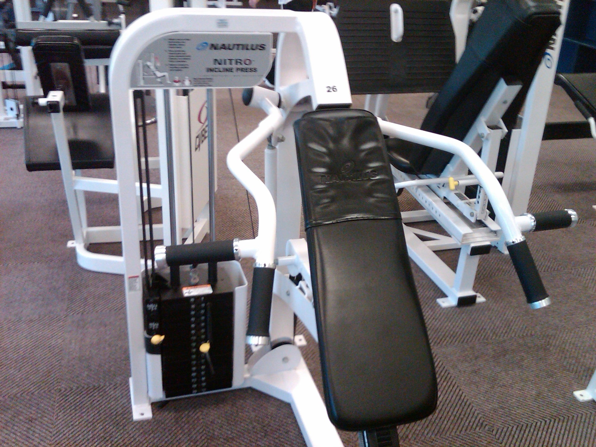 cybex nautilus 11 piece Cybex VR2/ Nautilus Nitro and Body Masters Selectorized Circuit