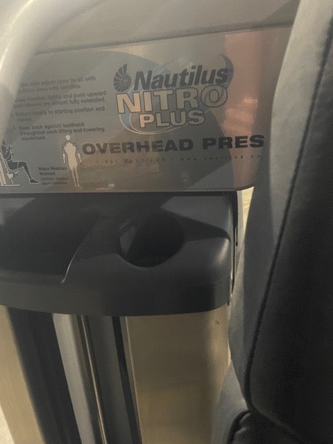 Nautilus Nitro Plus Shoulder Press