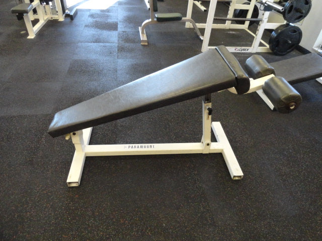 Paramount Adjustable Abdominal/Decline Bench PFW-7400 – Midwest Used ...