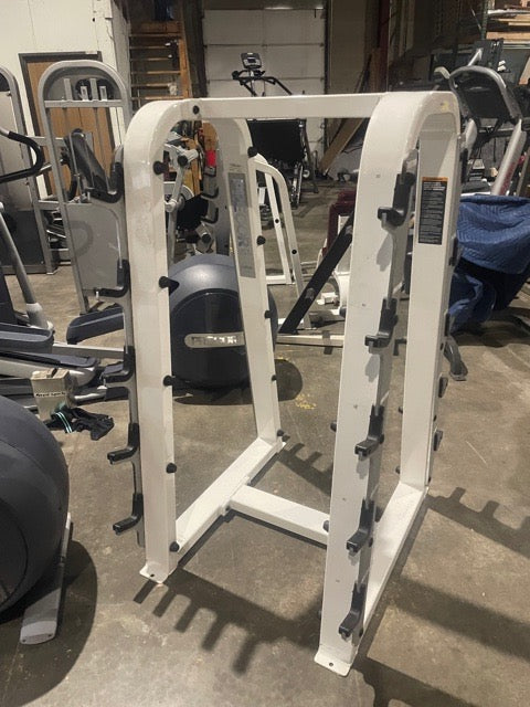 Precor Icarian Barbell Rack 808 – Midwest Used Fitness Equipment