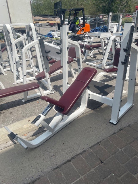 Precor Icarian Olympic Incline Bench Press 410