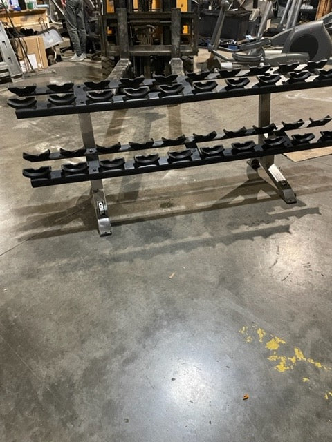 TKO 2 Tier Dumbbell Rack – Midwest Used Fitness Equipment